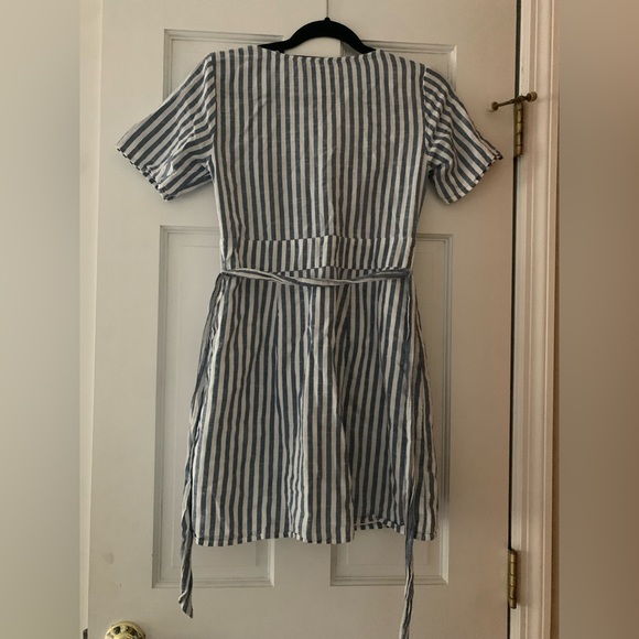 Abercrombie & Fitch Striped Button-Up Mini Dress - Picture 2 of 5